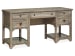 Tinley Park - Desk With Lateral File And Bookcase - Dove Tail Gray