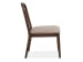 Belville - Extendable Trestle Dining Table With 4 Side Chairs And 2 Upholstered Side Chairs - Chestnut Brown