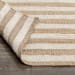 Rhodes - 9' x 12' Stripe Area Rug - Natural / Ivory
