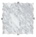 Melange - Glendon Side Table - Pearl Silver