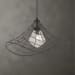 Whirlwind - 1 Light Indoor-Outdoor Pendant - Dark Bronze
