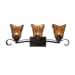 Vetraio - 3 Light Vanity Strip - Bronze