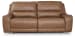 DeepWakes - Caramel - 2 Seat Power Reclining Sofa Adjustable Headrest