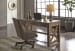 Aldwin - Gray - 2 Pc. - Lift Top Desk, Swivel Desk Chair