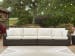 Kimora - Beige / Dark Brown - Raf/Laf Loveseat With Cushion (Set of 2)
