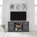 Ocean Isle - 64" Entertainment TV Stand - Black