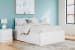 Onita - Full Platform Bed With 2 Side Storage - White