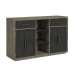 Jemma - Buffet - Gray And Dark Espresso