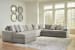 Avaliyah - 7 Pc. - 6-Piece Sectional With Laf Corner Chaise, Ottoman - Ash