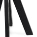 Rodrigo - Wood Round Bar Table - Black