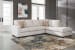 Aviemore - Stone - 3 Pc. - 2-Piece Sectional With Raf Corner Chaise, Ottoman