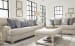 Traemore - Linen - 2 Pc. - Sofa, Loveseat