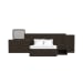 Sylvie - 5 Piece King Wall Bed Bedroom Set - Dark Brown