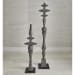 Lineage - 46" Totem Sculpture - Woodtone