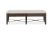 Westley Falls - Bench With Upholstered Seat - Graphite