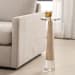 Niari - Travertine Drink Table - Light Brown
