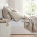 Bari - 2 Piece Velvet Twin Quilt Set - Pebble