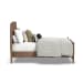 Verona - Queen Panel Bed - Dark Brown