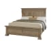 Carlisle - King Corbel Bed With Corbel Footboard - Warm Natural
