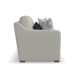 Milo - Two-Cushion Sofa - Pearl Silver