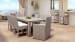 Coronado - Barstool, With Self Welt - Canvas Flax / Dark Brown