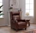 Taylor - Power Recliner With Power Recline, Power Headrest - Cabernet