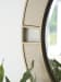 Sunset Key - Nina Round Mirror - Beige
