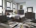Abington - Panel Bed With Storage King - Weathered Charcoal
