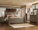 Juararo - King Poster Bed - Dark Brown