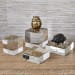 Cube Risers - Sculptures (Set of 2) - Crystal