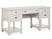 Bronwyn - Desk With Printer Stand - Alabaster