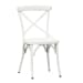 Vintage Series - X Back Side Chair - Antique White