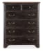 Americana - 46" Six-Drawer Chest - Dark Brown