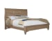 Vista - King Sleigh Bed - Natural Oak