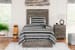 Ralinksi - Gray - Twin Panel Bed