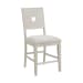 Avalanche - 5 Piece Square Counter Height Dining Set (Table And Four Chairs) - Antique White