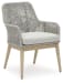 Seton Creek - Arm Chair With Cushion (Set of 2) - Gray