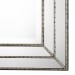 Featuring Grooved Texture Mirror - Metallic Silver