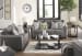 Domani - Charcoal - 2 Pc. - Chair with Ottoman