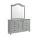 Kona - Dresser And Mirror Set - Gray