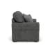 Preston - Fabric Chair And a Half - Dark Gray