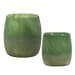 Matcha - Glass Vases (Set of 2) - Green