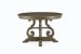 Tinley Park - 48" Round Dining Table With 4 Side Chairs - Dove Tail Gray
