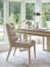 Sunset Key - Aiden Channeled Upholstered Side Chair - Beige