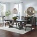 Grant Park - 5 Piece Trestle Table Set - Brown