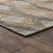 Natural Fiber - 1' x 1' Sylmar Rug - Natural/Mineral Blue
