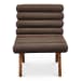 Arlo - Performance Fabric Accent Chair - Deep Brown
