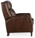 Declan - Manual Push Back Recliner - Dark Brown