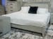 Zyniden - Silver - Queen Upholstered Panel Headboard