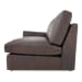 Thurlow - Leather Left Arm Facing Chair - Espresso Brown